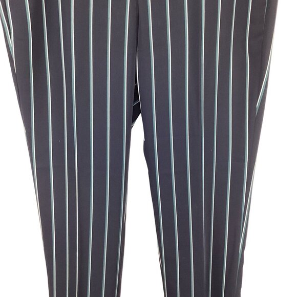 Banana Republic Avery Women's Striped Pants Size 6 Navy & White Trousers - Picture 5 of 9